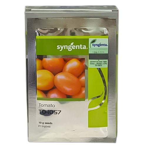 1057 Tomato Hybrid F1 Seed 10gm by Syngenta Pakistan Limited – Treated with Thiram and Carbendazim ٹماٹر کے بیج