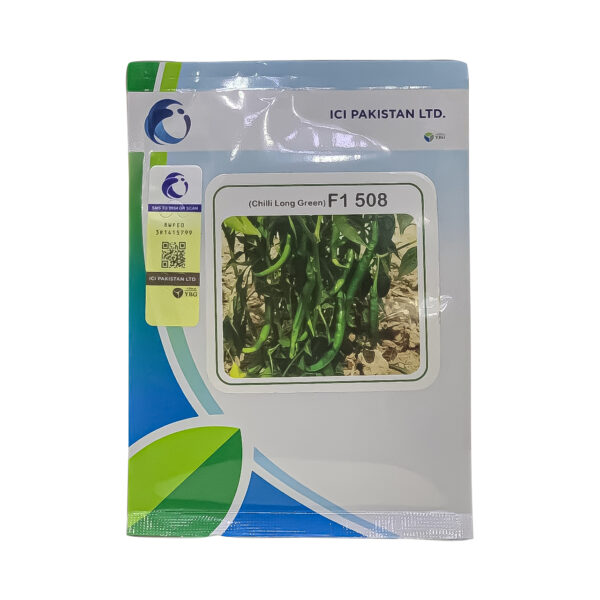 Advanta 508 Chili F1 Long Green Hybrid Seed (10 GM) | میرچ بیج ICI پاکستان