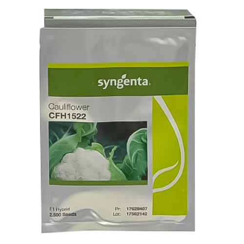 CFH 1522 2500 Seeds F1 Hybrid Cauliflower Treated with Fludioxonil – گوبی کا بیج (Syngenta Pakistan Limited)