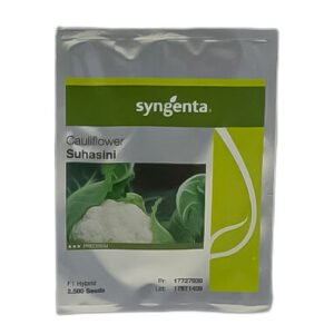 Suhasini 2500 Seeds F1 Hybrid Cauliflower Treated with Fludioxonil (Syngenta Pakistan Limited) سوہاسنی 2500 بیج، ایف 1 ہائبرڈ گوبھی فلڈیوکسونل کے ساتھ