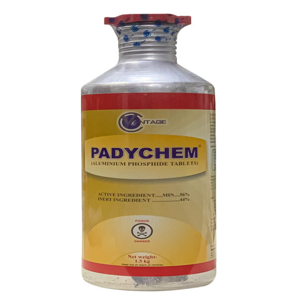 Padychem Goli Aluminium Phosphide 56%ww Vantage Stedec Fumigant | پیڈی کیم گولی %56 المونیم فاسفائیڈ