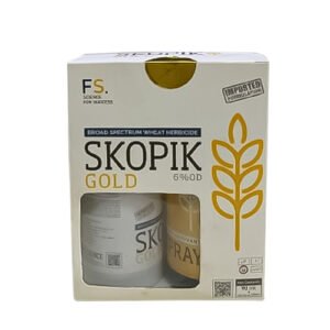 Skopik Gold 6OD (An Oil Dispersion) 90ML + Ad Spray 250ML | Best Weedicide for Wheat (فصل گندم کی بہترین جڑی بوٹی مار دوا)